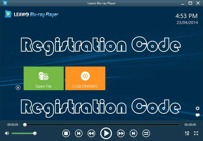 aurora blu ray player registration code